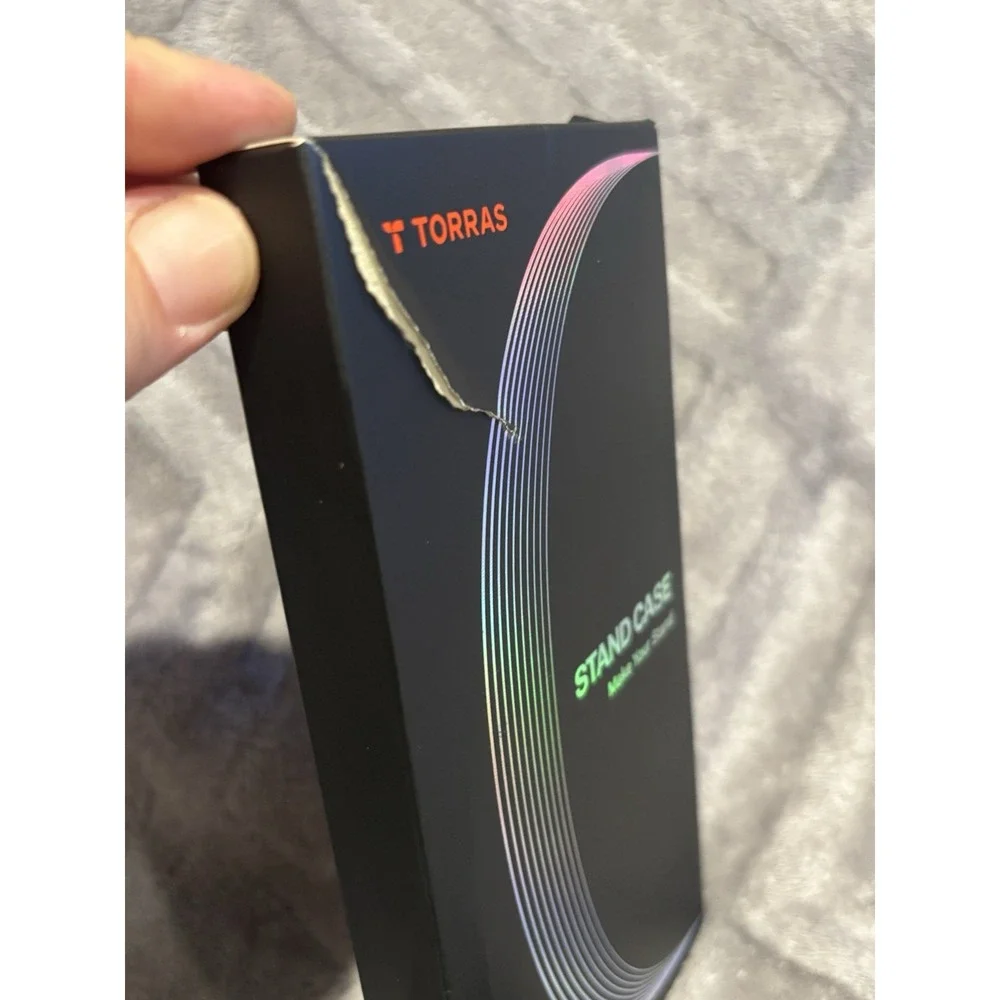 TORRAS Strong Magnetic & Seamless Stand for iPhone 17 Pro‎ Max Case Deep Blue